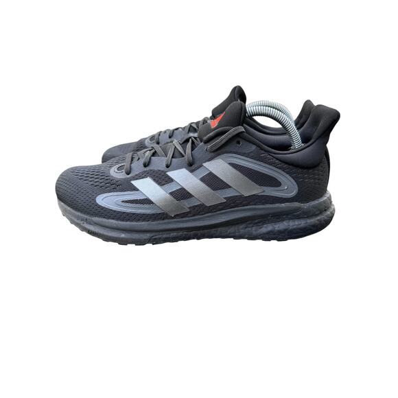 Adidas Solar Glide 4 Running Shoes Men\'s 8.5 Black Upper Mesh Comfort S42559‎ main image 7